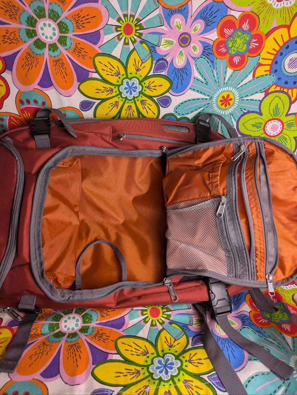eBags TLS Mother Lode Weekender Convertible – Orange Red – NWOT